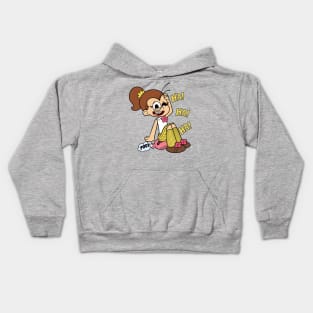 Luan Loud Whoopie Cushion Joke Kids Hoodie